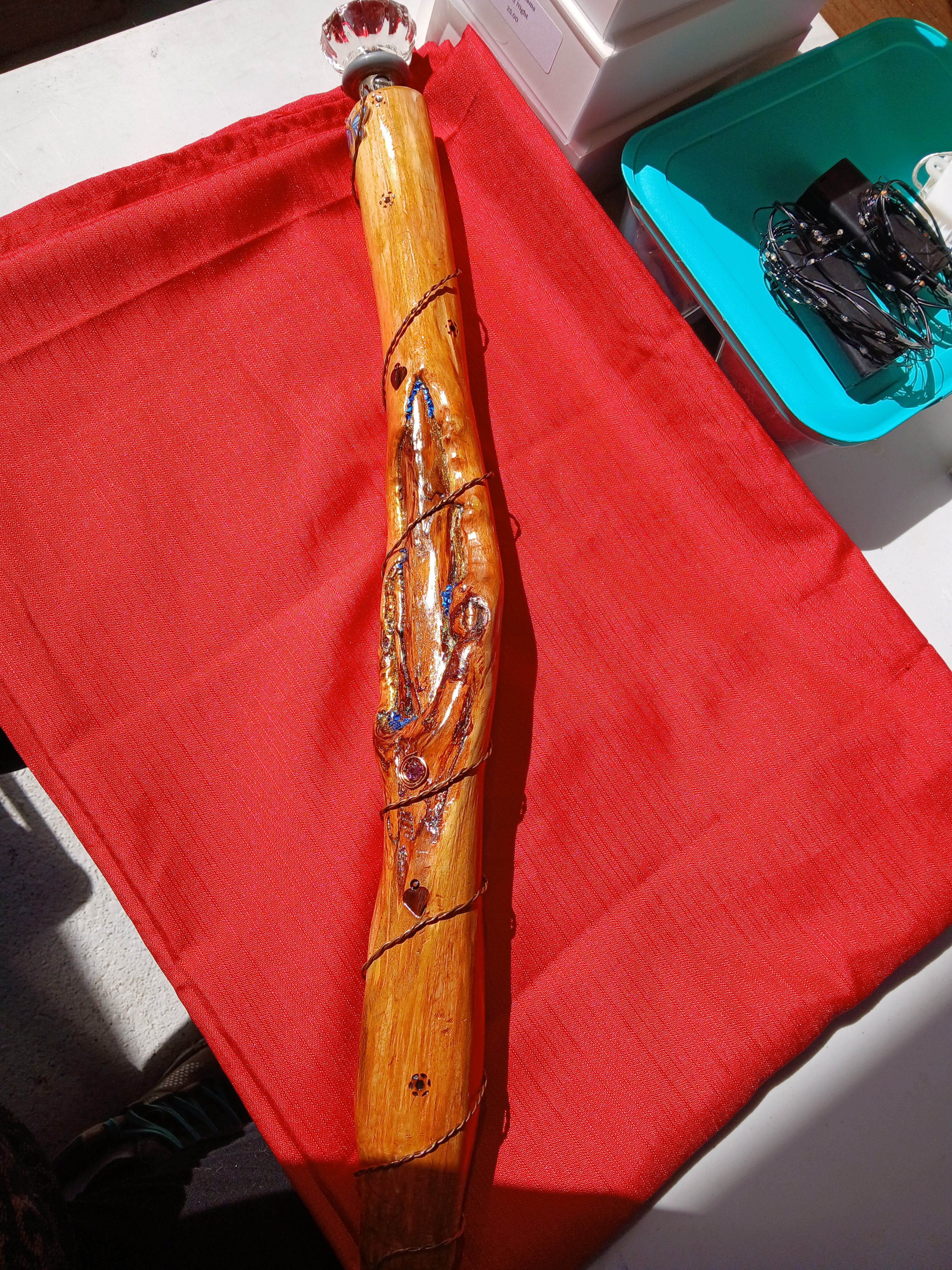 Diamond Willow Talking stick