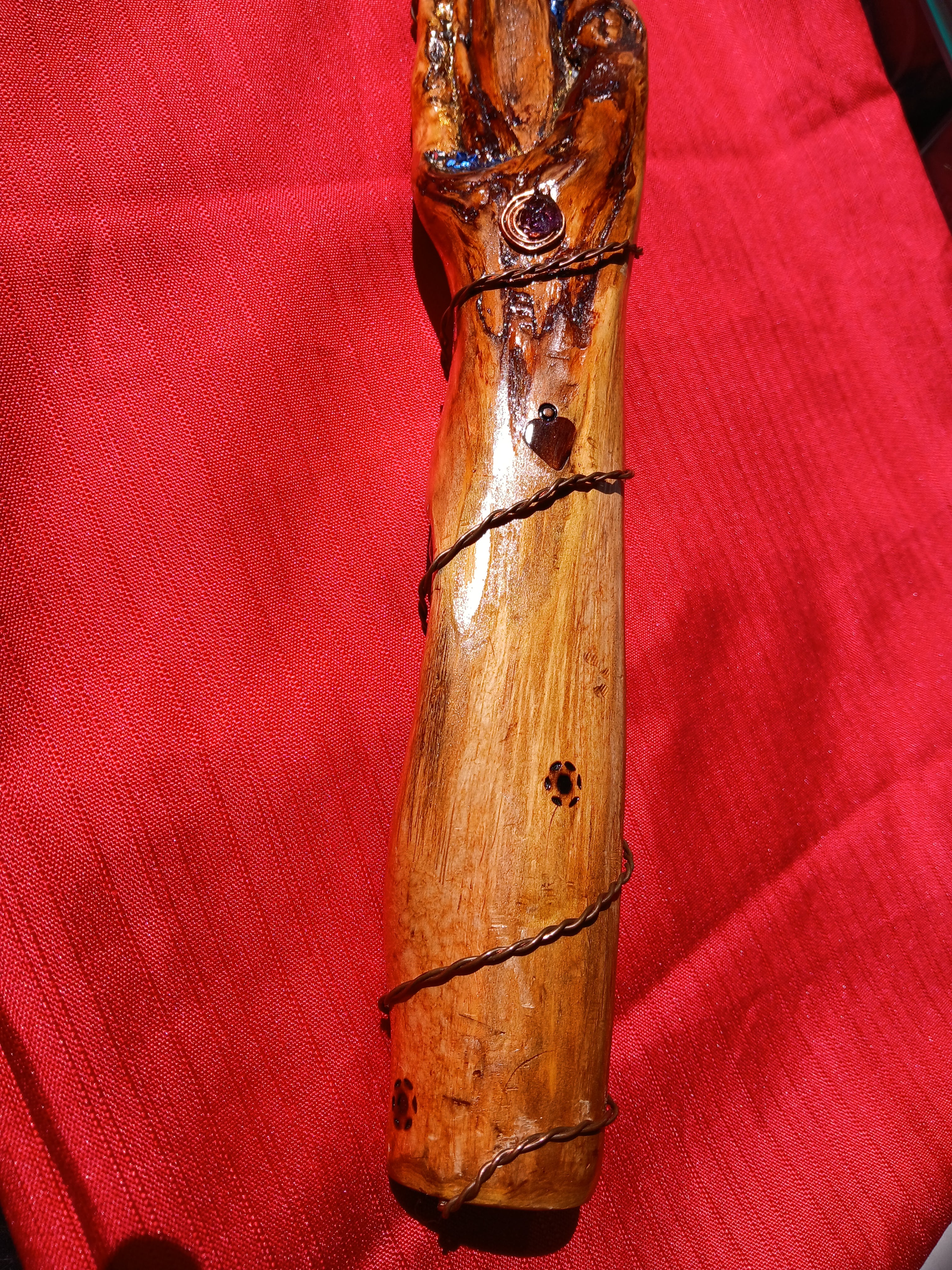 Diamond Willow Talking stick